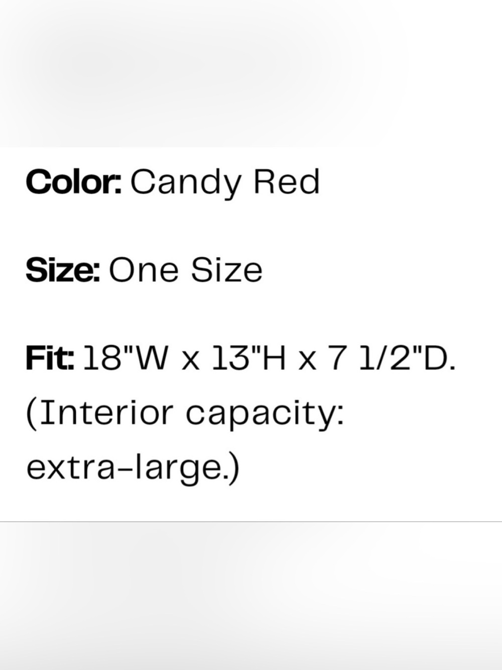 MCM visetos large liz reversible shopper tote candy red - Picture 11 of 11